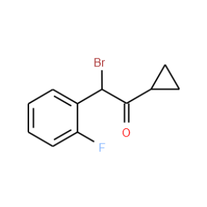 2-溴-2-(2-氟苯基)-1-环丙基乙酮-CAS:204205-33-4