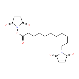 11-(马来酰亚胺基)十一烷酸琥珀酰亚胺酯-CAS:87981-04-2