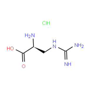 3-胍基-L-丙氨酸盐酸盐-CAS:1482-99-1