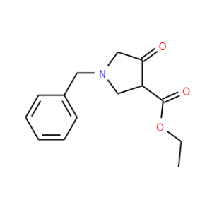 1-苄基-4-酮基-3-吡咯烷甲酸乙酯-CAS:1027-35-6