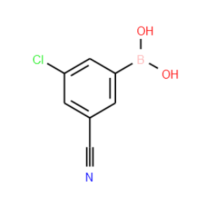 3-氯-5-氰基苯硼酸-CAS:915763-60-9