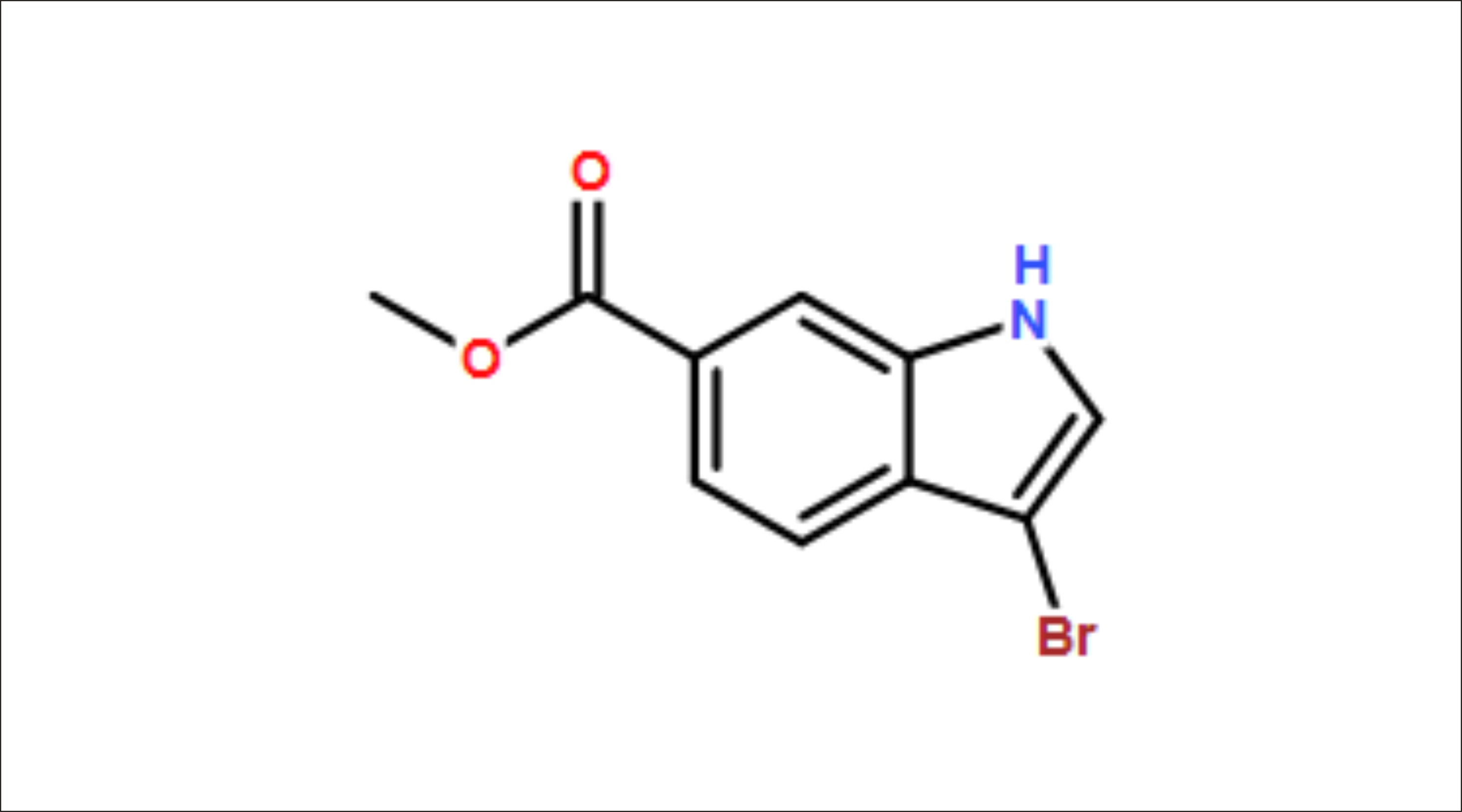 3-溴吲哚-6-甲酸甲酯-CAS:860457-92-7