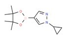 1-环丙基吡唑-4-硼酸片呐醇酯-CAS:1151802-22-0