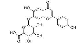 芹菜素-7-葡萄糖醛酸-CAS:29741-09-1