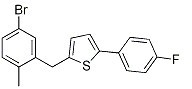 2-(2-甲基-5-溴苄基)-5-(4-氟苯)噻吩-CAS:1030825-20-7