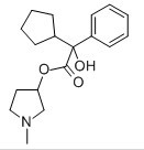 N-甲基-3-吡咯烷基 环戊基扁桃酸酯-CAS:13118-11-1