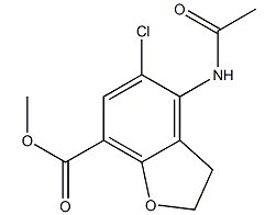 4-乙酰胺氨基-5-氯-7-苯并呋喃甲酸甲酯-CAS:143878-29-9