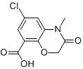 6-氯-4-甲基-3-氧代-3,4-二氢-2H-1,4-苯并嗪-8-羧酸-CAS:123040-79-9