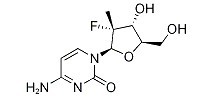 2'-去氧-2'-氟-2'-C-甲基胞苷-CAS:817204-33-4