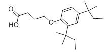 γ-(2，4-二特戊基苯氧基)丁酸-CAS:50772-35-5