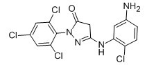 1-（2，4，6-三氯苯基）-3-（2-氯-5-氨基苯胺基）-5-吡唑酮-CAS:53411-33-9