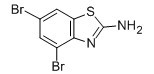 2-氨基-4,6-二溴苯并噻唑-CAS:16582-60-8