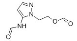 5-甲酰氨基-1-(2-甲酰氧乙基)吡唑-CAS:116856-18-9