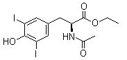 N-乙酰基-3,5-二碘-L-酪氨酸乙酯-CAS:21959-36-4