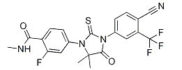 恩杂鲁胺（Enzalutamide）-CAS:915087-33-1