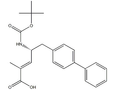 (R,E)-5-([1,1'-联苯]-4-基)-4-((叔丁氧羰基)氨基)-2-甲基-2-戊烯酸-CAS:1012341-48-8