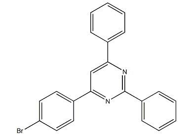 4-(4-溴苯基)-2,6-二苯基嘧啶-CAS:58536-46-2