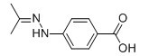 Benzoic acid, 4-[(1-methylethylidene)hydrazino]- (9CI)-CAS:41902-73-2