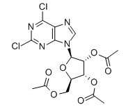 2,6-二氯-9-(2',3',5'-三-O-乙酰基-β-D-呋喃核糖基)嘌呤-CAS:3056-18-6