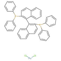 二氯-2，2'-双（二苯膦酰联萘）-CAS:134524-84-8