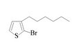 2-溴-3-己基噻吩-CAS:69249-61-2