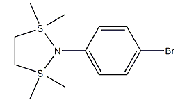 1-(p-溴苯基)-2,2,5,5-四甲基-1-氮杂-2,5-二硅杂环戊烷-CAS:78605-26-2