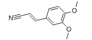 3,4-二甲氧基肉桂腈-CAS:6443-72-7