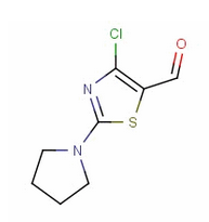 4-氯-2-(1-吡咯烷)-5-噻唑甲醛-CAS:175543-06-3