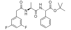 (2S)-N-[N-(3,5-二氟苯乙酰基)-L-丙氨酰]-2-苯基甘氨酸叔丁酯-CAS:208255-80-5