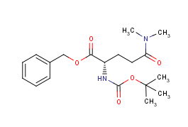 (S)2-((叔丁氧羰基)氨基)-5-(二甲基氨基)-5-氧代戊酸苄酯-CAS:72468-46-3