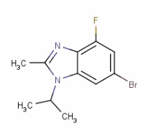 6-溴-4-氟-1-异丙基-2-甲基-1H-苯并[D]咪唑-CAS:1231930-33-8