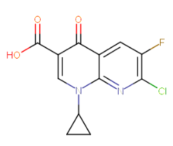 7-氯-1-环丙基-6-氟-1,4-二氢-4-氧-1,8-萘啶-3-羧酸-CAS:100361-18-0