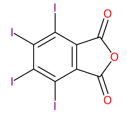 Tetraiodophthalic anhydride-CAS:632-80-4