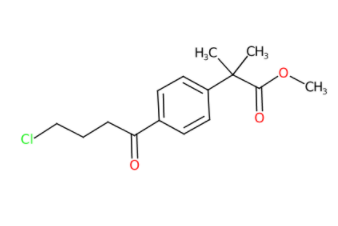 4-[4-氯-1-丁酰基]-a,a-二甲基苯乙酸甲酯-CAS:154477-54-0