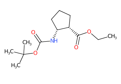 (1S,2R)-2-(Boc-氨基)环戊烷甲酸乙酯-CAS:1140972-31-1
