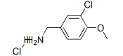 3-氯-4-甲氧基苄胺盐酸-CAS:41965-95-1