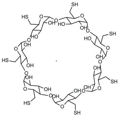 七(6-巯基-6-去氧)-β-环糊精-CAS:160661-60-9