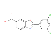 2-(3,5-二氯苯基)-6-苯并恶唑甲酸-CAS:594839-88-0
