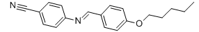 4'-(戊氧基)苯亚甲基-4-氰基苯胺-CAS:37075-25-5