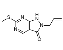 2-烯丙基-6-(甲硫基)-1H-吡唑并[3,4-d]嘧啶-3(2H)-酮-CAS:955368-90-8
