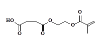 甲基丙烯酰氧乙基琥珀酸单酯-CAS:20882-04-6