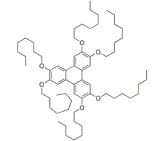 2,3,6,7,10,11-六(正辛基氧代)苯并菲-CAS:70351-87-0