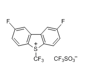 2,8-二氟-5-(三氟甲基)-5H-二苯并[b,d]噻吩-5-鎓三氟甲磺酸盐-CAS:1961266-44-3