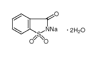 邻苯甲酰磺酰亚胺钠盐 二水合物-CAS:128-44-9