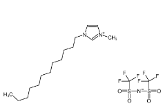 1-十二烷基-3-甲基咪唑双(三氟甲烷磺酰)亚胺盐-CAS:404001-48-5