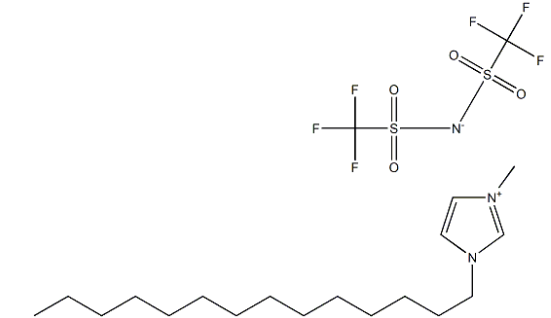 1-十四烷基-3-甲基咪唑双(三氟甲烷磺酰)亚胺盐-CAS:404001-49-6