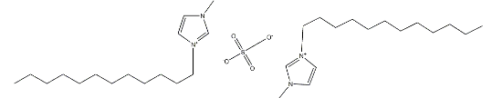 1-十二烷基-3-甲基-1H-咪唑硫酸盐-CAS:901791-87-5