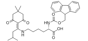 N-芴甲氧羰基-N'-[1-(4,4-二甲基-2,6-二氧代环己基亚甲基)-3-甲基丁基]-L-赖氨酸-CAS:204777-78-6