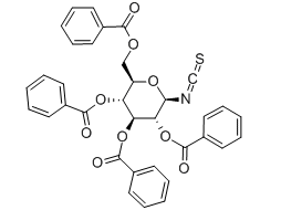 2,3,4,6-四-O-苯甲酰基-β-D-吡喃葡萄糖基异硫氰酸酯 [HPLC标记用]-CAS:132413-50-4