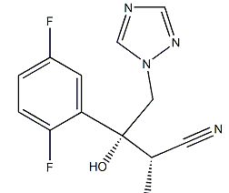 (2S,3R)-3-(2,5-氟苯基)-3-羟基-2-甲基-4-(1H-1,2,4-三唑-1-基)丁腈-CAS:241479-74-3